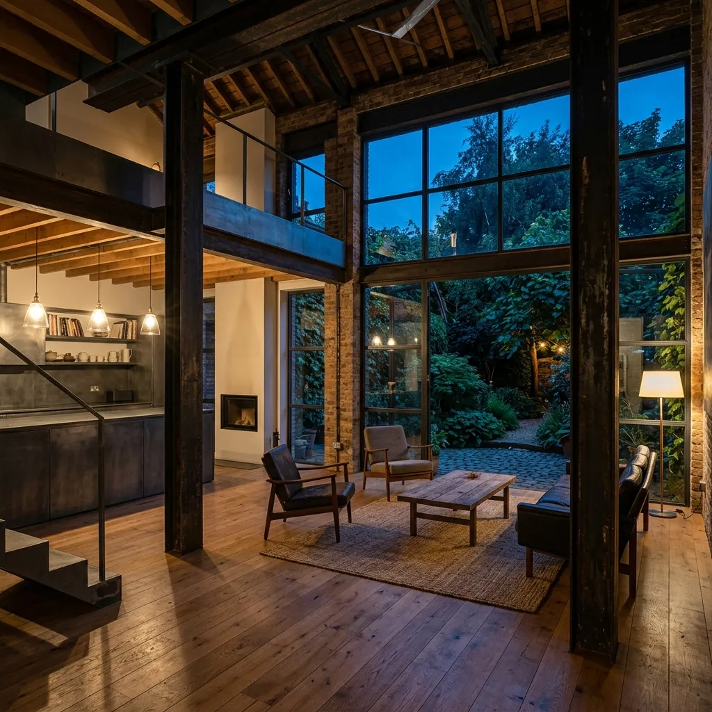 Fictional Hampstead Loft concept image used in the Feldhaus archive.